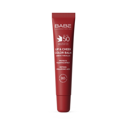 Product image of BABE Lip & Cheek SPF50 balzams lūpām un vaigiem (ķiršu), 20 ml