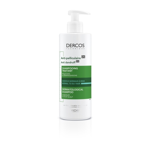 Product image of VICHY DERCOS pretblaugznu šampūns taukainai galvas ādai, 390 ml