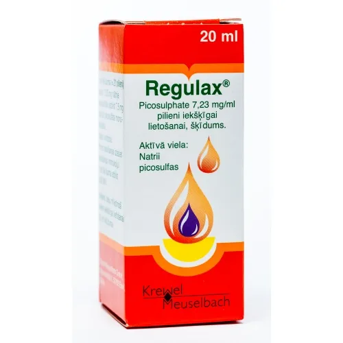 REGULAX PICOSULFAT PILIENI 20ML