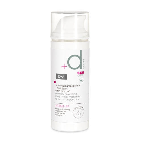 Product image of EVA DERMO Seb Off pretgrumbu normalizējošs dienas krēms, 50 ml
