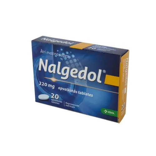 Product image of NALGEDOL 220 mg tabletes, 20 gab.