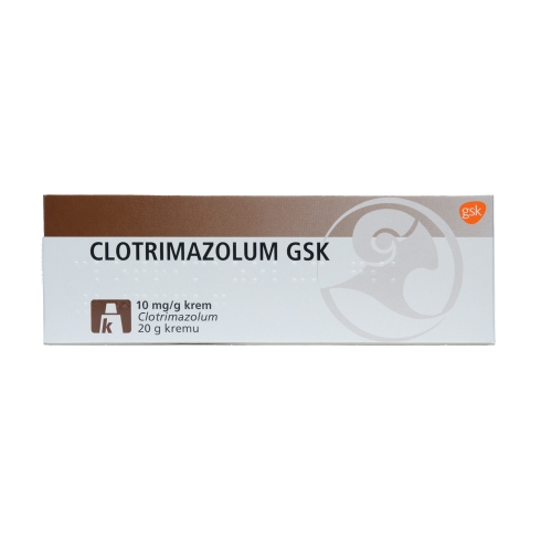 CLOTRIMAZOLUM GSK 10 mg/g krēms, 20 g. - Produkta attēls 