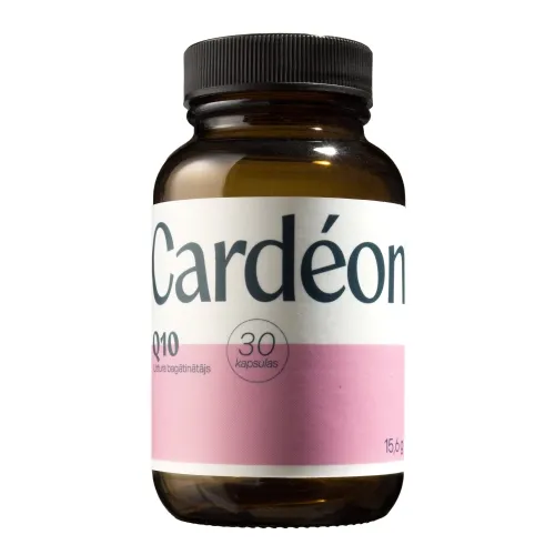 CARDEON koenzīms Q10 kapsulas, 30 gab - Produkta attēls 