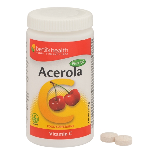 Product image of BERTIL'S ACEROLA PLUS 100 TABLETES N120