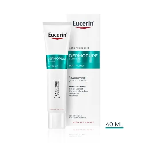 EUCERIN DermoPure Clinical matējošs fluīds, 40 ml