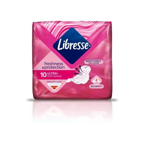Product image of LIBRESSE Ultra Plus Wing paketes, 10 gab