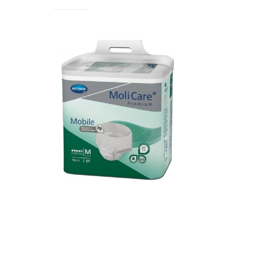 MOLICARE Premium Mobile bikses (M izmērs,5 lāses), 14 gab - Produkta attēls 