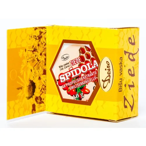 ZIEDE SPĪDOLA 10G (AR PROPOLISU\SMILTSĒRKŠĶA EĻĻU) - Produkta attēls 