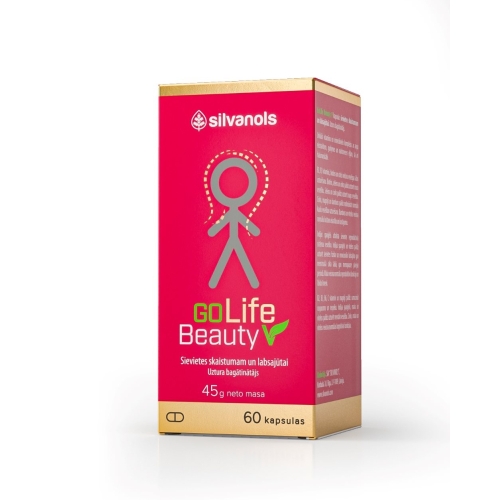 SILVANOLS Golife Beauty V kapsulas, 60 gab