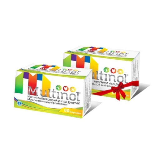 MULTINOL kapsulas (1+1), 60 gab. - Produkta attēls 