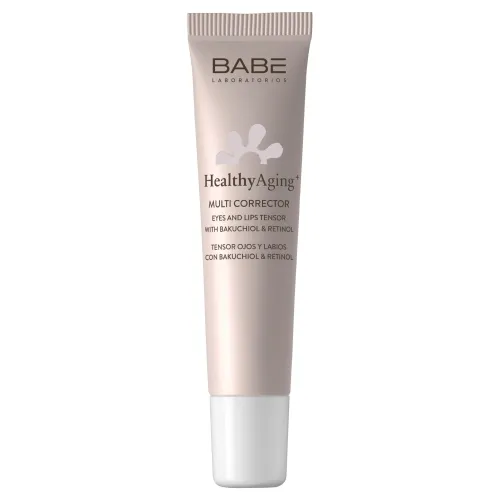 BABĒ Healthy Aging daudzfunkcionāls korektors acu un lūpu zonai, 15ml