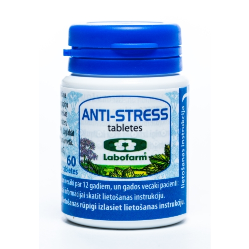 ANTI-STRESS TABLETES N60 PP PUDELĪTE
