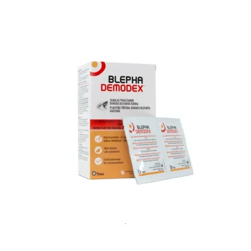 BLEPHA Demodex salvetes acu plakstiņiem, 30 gab - Produkta attēls 