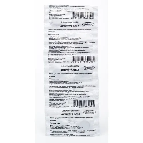 Product image of OGLE Aktīvā tabletes, 250 mg, 10 gab