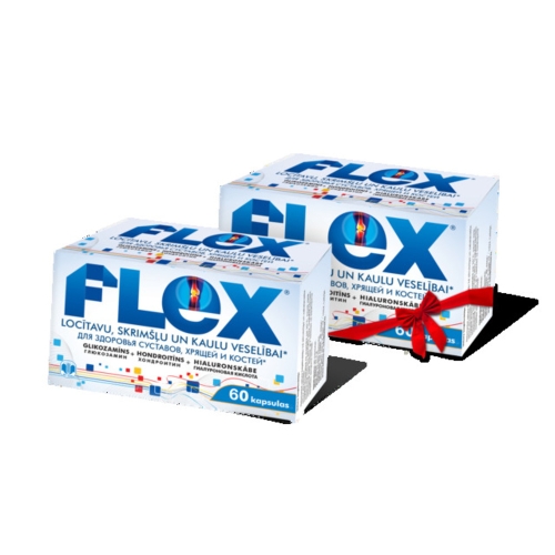FLEX kapsulas (1+1), 60 gab - Produkta attēls 