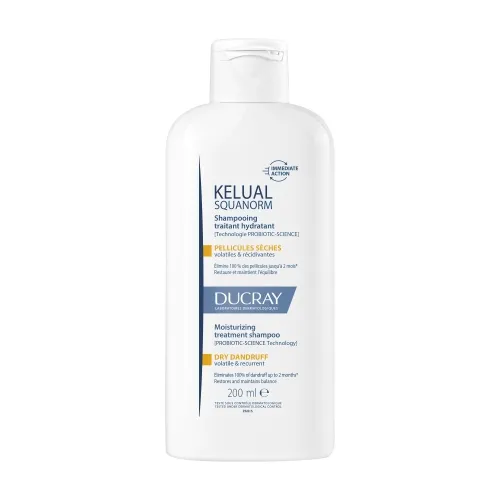 Product image of DUCRAY Kelual Squanorm šampūns sausām blaugznām, 200 ml