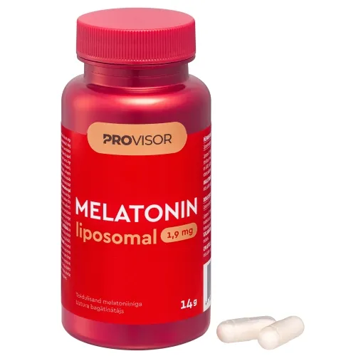 PROVISOR Liposomal Melatonin 1,9 mg kapsulas, 30 gab