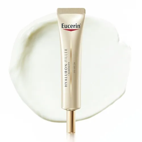 Eucerin Hyaluron-Filler + Elasticity acu zonas krēms SPF 20 nobriedušai ādai, 15 ml. - Produkta attēls 