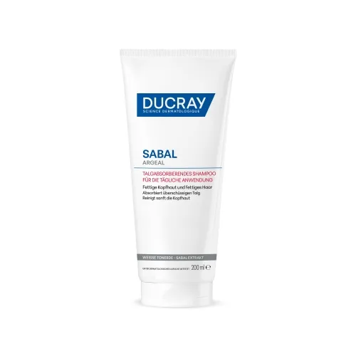 DUCRAY Sabal šampūns ikdienai sebuma absorbēšanai, 200 ml