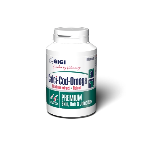 Product image of GIGI CALCI-COD-OMEGA KAPS N90 SUŅIEM/KAĶIEM