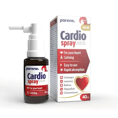PARENE Cardio sprejs, 40 ml - Produkta attēls 