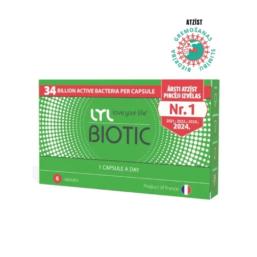 LYL BIOTIC, 6 kapsulas