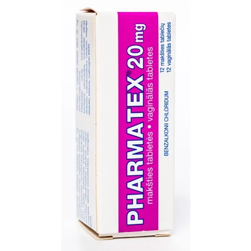PHARMATEX VAG TBL 20MG N12