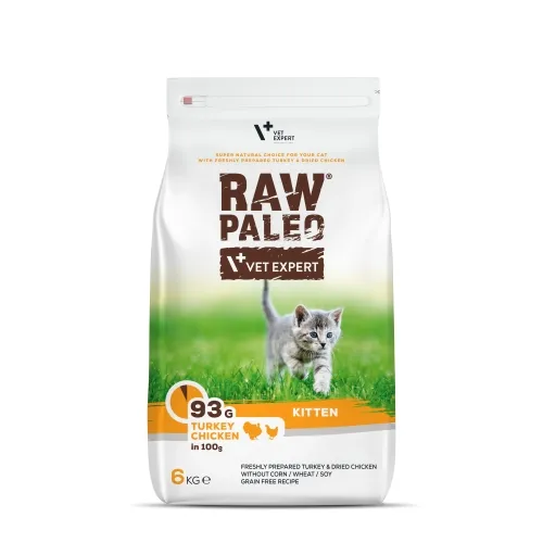 RAW PALEO KAĶĒNU SAUSĀ B TĪTARS/VISTA 6KG