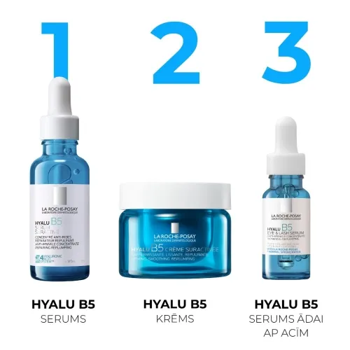 LA ROCHE-POSAY Hyalu B5 serums sejas ādai, 30 ml - Produkta attēls 8