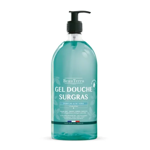 BEAUTERRA alvejas barojošs dušas gēls ar olīveļļu, 1 l
