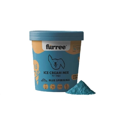 Fürree saldējuma pulveris Zilā spirulīna 60g (10 porcijas) suņiem