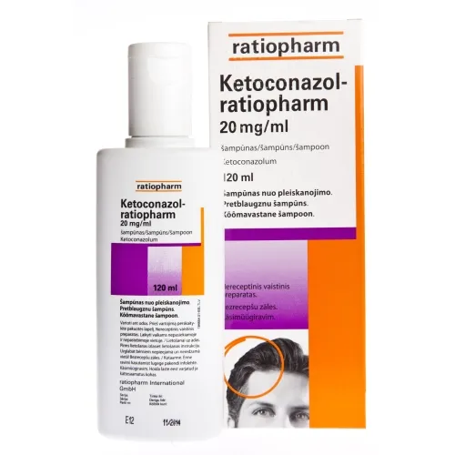Product image of KETOCONAZOL-RPH 20 MG/ML ŠAMPŪNS 120ML