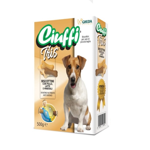 CIUFFI SUŅU CEPUMI TRIS 500G - Produkta attēls