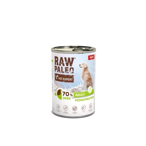 RAW PALEO SUŅU KONS BRIEDIS 400G - Produkta attēls 