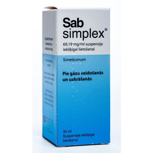 Product image of SAB Simplex suspensija, 30 ml