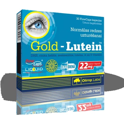 OLIMPLABS GOLD LUTEIN KAPS N30 - Produkta attēls