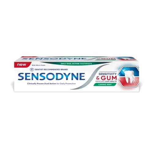 SENSODYNE Sensitivity & Gum zobu pasta, 75 ml - Produkta attēls 