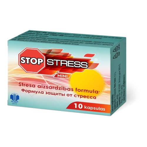 Product image of STOP-STRESS Mini kapsulas, 10 gab
