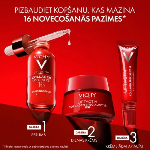 VICHY Liftactiv Collagen Specialist 16 serums, 30 ml - Produkta attēls 5