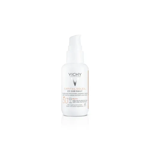 VICHY CAPITAL SOLEIL UV-AGE fluīds SPF 50+, 40 ml