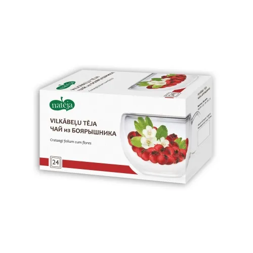 Product image of NATĒJA Vilkābeles tēja, 24 gab