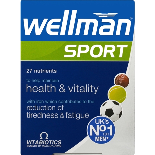 Product image of WELLMAN® Sport, tabletes N30