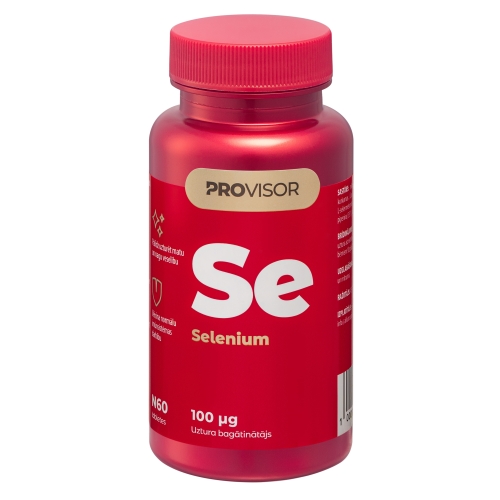 PROVISOR Selēns (Se) 100 mcg tabletes, 60 gab. - Produkta attēls 