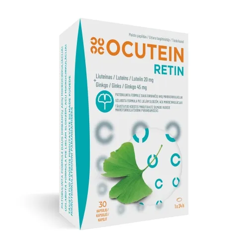 OCUTEIN Retin kapsulas, 30 gab.