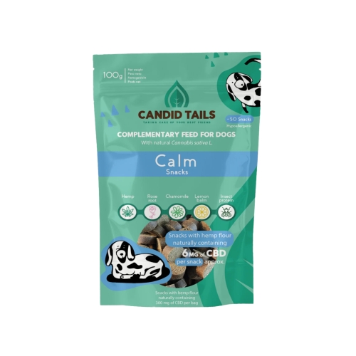 Product image of Candid Tails CBD Calm papildbarība suņiem 100g