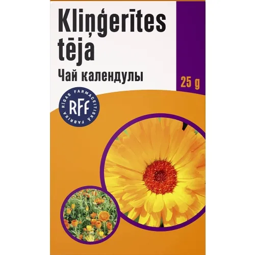 RFF Kliņģerītes tēja, 25 g - Produkta attēls 