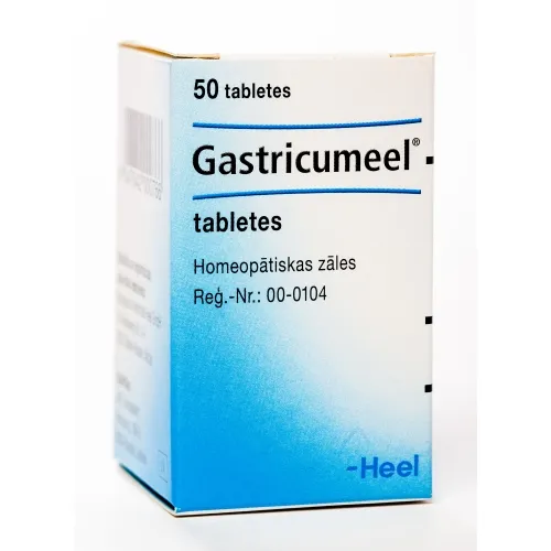 Product image of GASTRICUMEEL tabletes, 50 gab.