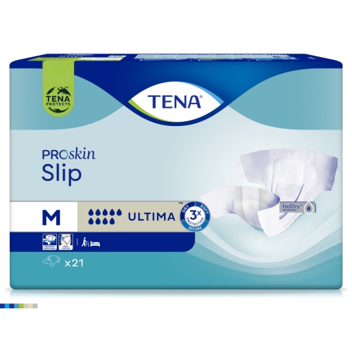 TENA Slip Ultima autiņbikses, M izmērs, 21 gab. - Produkta attēls 