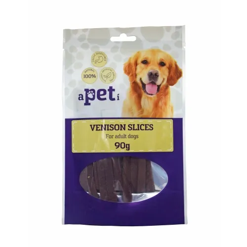 Product image of APETI PĪLES/BRIEŽA STRĒMELES SUŅIEM 90G