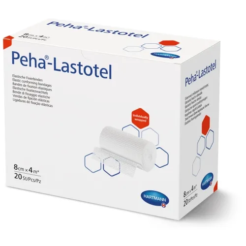 PEHA-LASTOTEL elastīga marles saite, 8 cm x 4 m